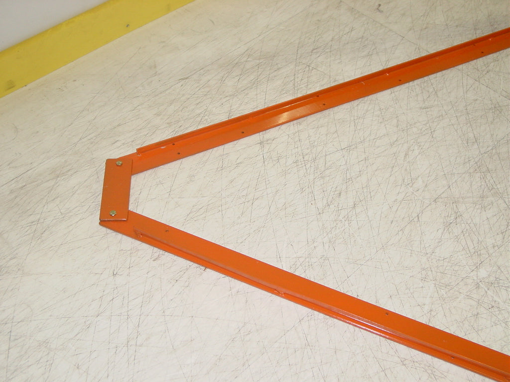 48" x 48" BOX lacrosse size LAX goal, flat iron base