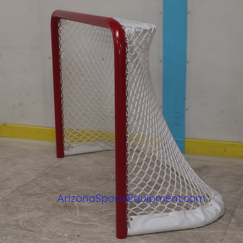6' x 4' Ice Hockey Goal, Regulation, Portable 2" "Rink Rat" style