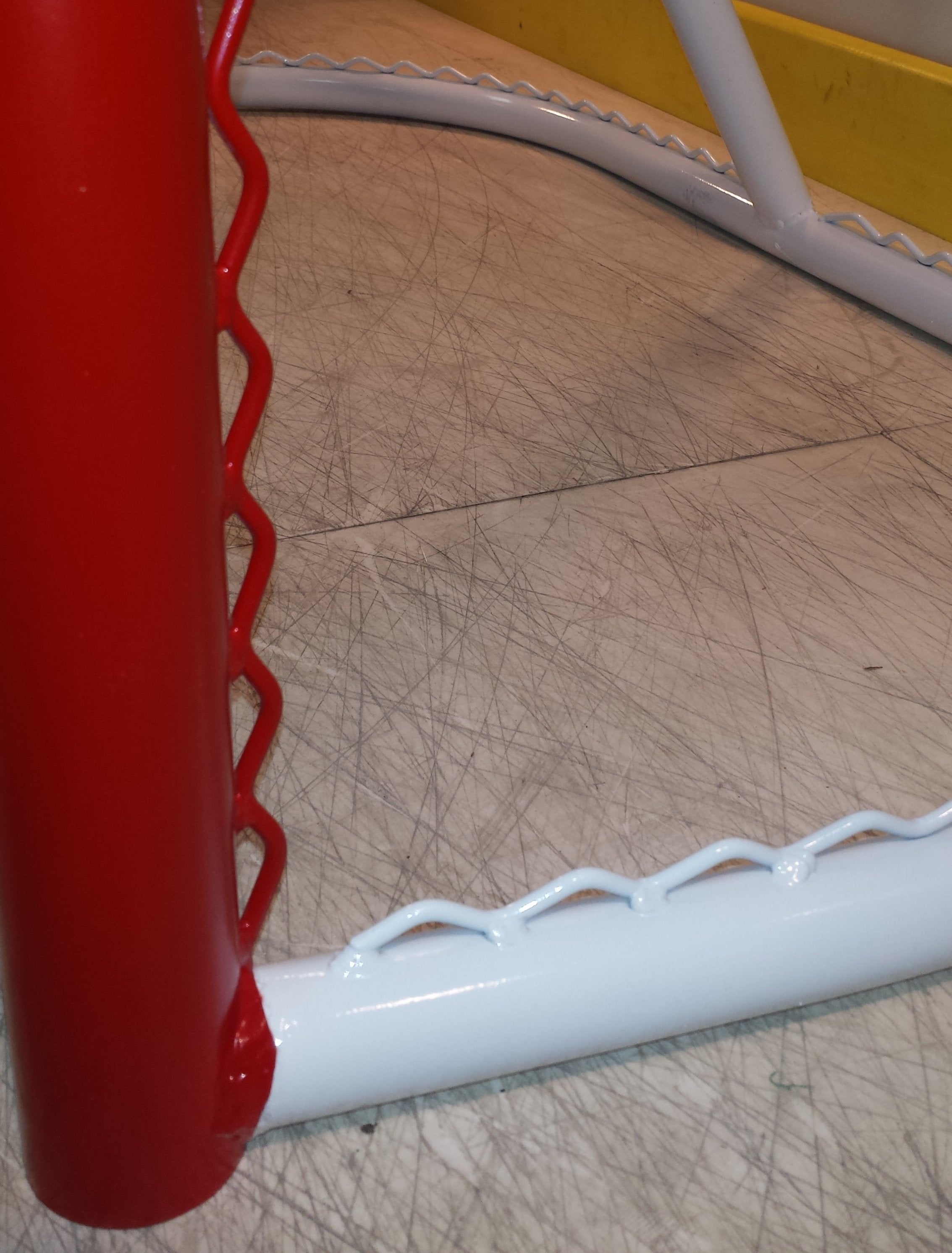 36" x 24" ADM 6U Ice Hockey Goal, one piece welded, 23/8" MiniMite s