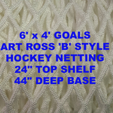 Art Ross Style Hockey Goal Netting
