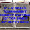 6' x 4' Replacement Ice Hockey Net-Trimmed,  fits 40