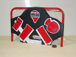 6' x 4' Ice Hockey Goal, Regulation, Portable 1-3/8" "Pro" style